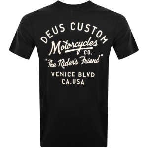 Image number 5 for Deus Ex Machina Camber T Shirt Black