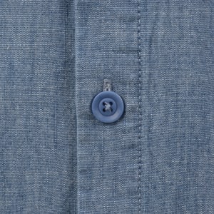 Image number 4 for Deus Ex Machina Chambray Shirt Blue