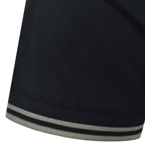 Image number 4 for Fred Perry Twin Tipped T Shirt Navy
