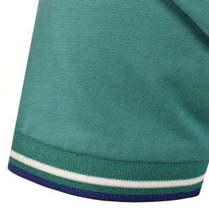 Image number 4 for Fred Perry Twin Tipped T Shirt Green