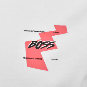 Image number 4 for BOSS Movement T Shirt Natural White