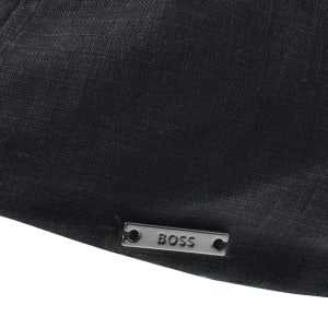 Image number 4 for BOSS Trystan Bakerboy Hat Dark Blue