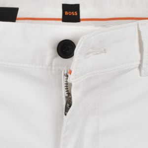Image number 5 for BOSS Chino Slim Trousers White