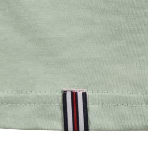 Image number 5 for Fila Marconi Ringer T Shirt Surf Spray Green