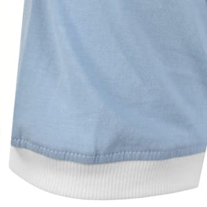 Image number 4 for Fila Marconi Ringer T Shirt Frozen Fjord Blue