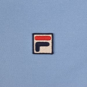 Image number 4 for Fila Silvio Simple T Shirt Blue