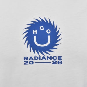 Image number 4 for HUGO Blue Nunarix T Shirt White