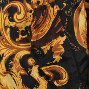 Image number 4 for Versace Jeans Couture Reversible Jacket Black