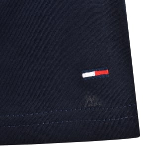 Image number 4 for Tommy Jeans Chest Logo T Shirt Navy