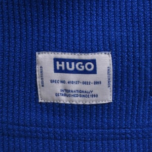 Image number 4 for HUGO Blue Nuwolo Sweatshirt Blue