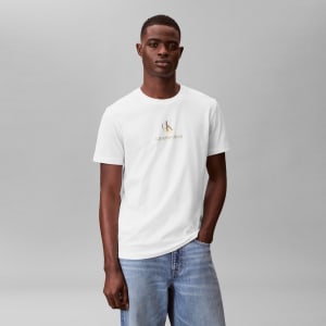 Image number 4 for Calvin Klein Jeans Logo T Shirt White