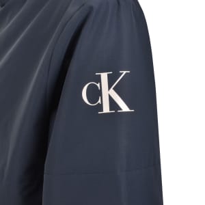 Image number 4 for Calvin Klein Jeans Windbreaker Jacket Navy