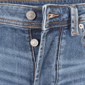 Image number 5 for Diesel Larkee Light Wash Regular Fit Jeans Blue