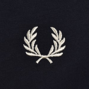 Image number 4 for Fred Perry X Meyba T Shirt Laurel Navy