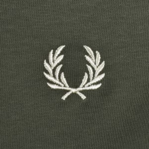 Image number 4 for Fred Perry X Meyba Ringer T Shirt Green