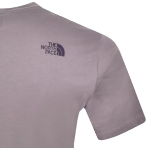 Image number 4 for The North Face Mountain Line T Shirt Purple