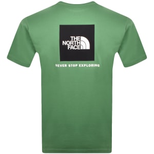 Image number 5 for The North Face Evolution Box T Shirt Green