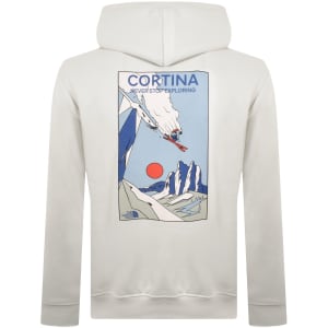 Image number 5 for The North Face Mountain Celebration Hoodie White