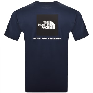 Image number 5 for The North Face Evolution Box T Shirt Navy