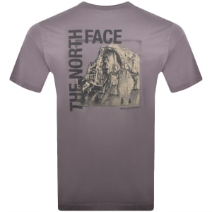 Image number 5 for The North Face Half Dome Photo T Shirt Purple