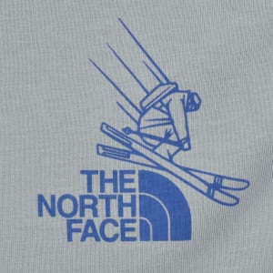 Image number 4 for The North Face Mountain Celebration T Shirt Blue