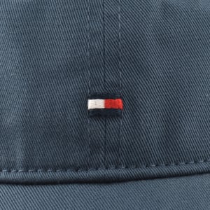 Image number 5 for Tommy Hilfiger Soft 6 Panel Baseball Cap Blue