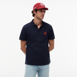 Image number 5 for Tommy Hilfiger Script Polo Navy