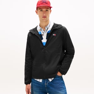 Image number 5 for Tommy Jeans Outdoor Shell Jacket Black