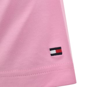 Image number 4 for Tommy Hilfiger Script Monogram T Shirt Pink