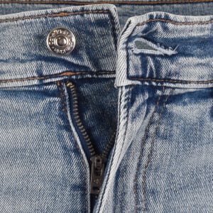 Image number 5 for Calvin Klein Jeans Slim Fit Denim Shorts Blue