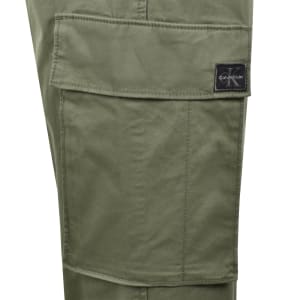 Image number 4 for Calvin Klein Jeans Skinny Cargo Trousers Green