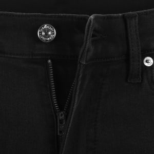 Image number 5 for Calvin Klein Jeans Slim Fit Denim Shorts Black