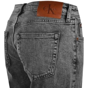 Image number 4 for Calvin Klein Jeans Slim Taper Fit Jeans Grey