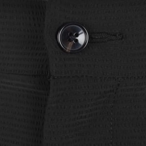 Image number 4 for Calvin Klein Straight Fit Seersucker Shorts Black