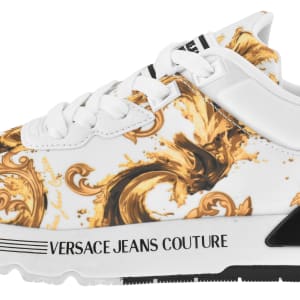 Image number 4 for Versace Jeans Couture Fondo Court Trainers White