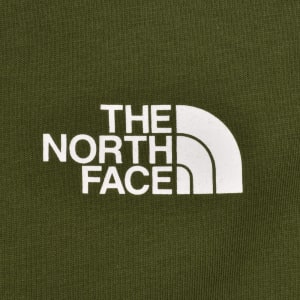 Image number 4 for The North Face Box Celebration T Shirt Green