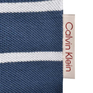 Image number 4 for Calvin Klein Jeans Waffle T Shirt Blue