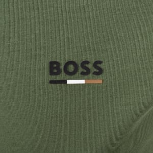 Image number 4 for BOSS Oliver Short Set Khaki Green