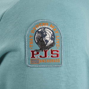 Image number 4 for Parajumpers K2 Sweatshirt Aqua Blue