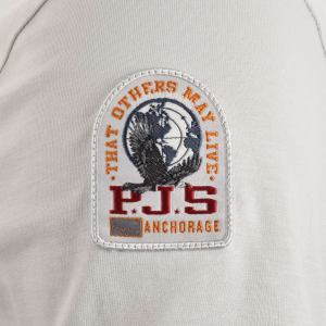 Image number 4 for Parajumpers Shispare T Shirt Grey