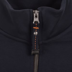 Image number 5 for Parajumpers Broad Peak Zip Sweatshirt Navy