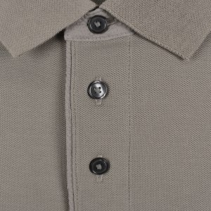 Image number 4 for Emporio Armani Short Sleeved Polo T Shirt Grey