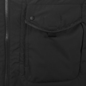 Image number 4 for Parajumpers Elgin Overshirt Charcoal Grey