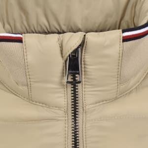 Image number 4 for Tommy Hilfiger Mix Media Jacket Beige