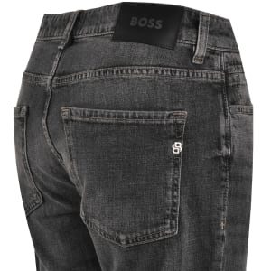 Image number 4 for BOSS C Delaware Slim Fit Jeans Dark Grey