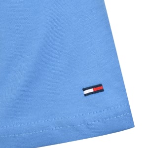 Image number 4 for Tommy Jeans Chest Logo T Shirt Blue