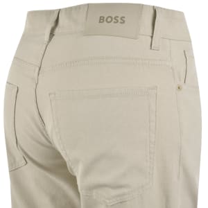 Image number 4 for BOSS Re Maine 5 Trousers Beige