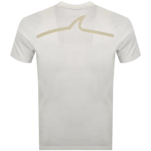 Image number 5 for Paul And Shark Printed Logo T Shirt Off White