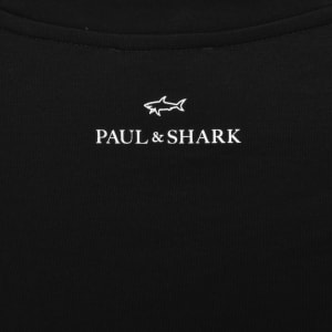 Image number 4 for Paul And Shark Logo T Shirt Black