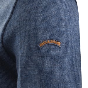 Image number 4 for Paul And Shark Typhoon Knit Jumper Blue